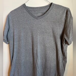 Blue Crown Gray V-Neck